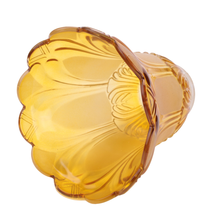 Ceiling Fan Chandelier Frosted and Clear Glass Light Lamp Shade