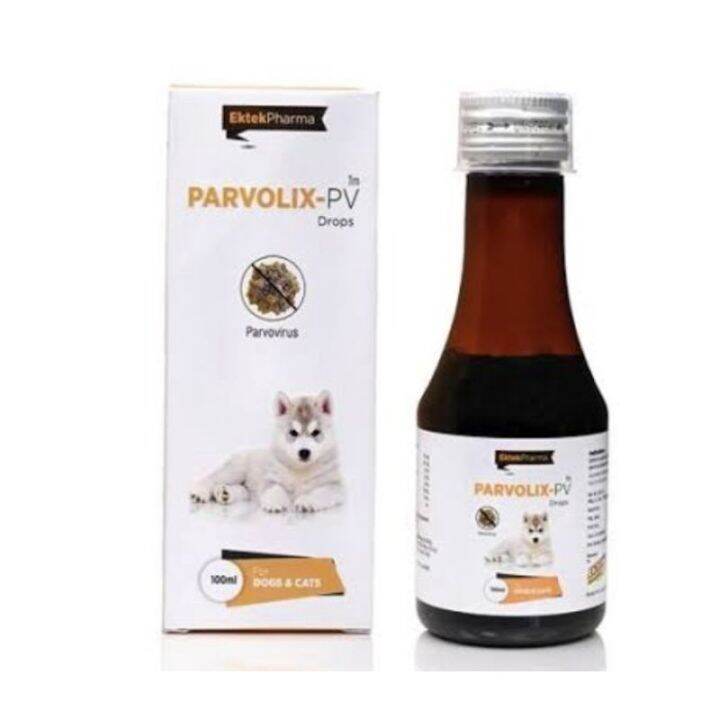 barko agad ParvolixPV for Cats Dogs Parvo Virus Treatment, Anti