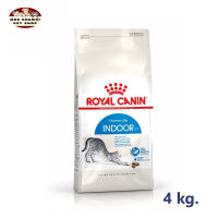 สุดปัง ส่งฟรี ?Royal Canin Indoor ขนาด 4 kg. อาหารเม็ดแมวโต เลี้ยงในบ้าน อายุ 1-7 ปี (Dry Cat Food, โรยัล คานิน) ? แถมบริการเก็บเงินปลายทาง