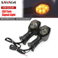 ไฟสัญญาณเลี้ยว LED สำหรับ SUZUKI SV 650 1000 N/s GSX-R 600 750 1000 GSX 650 1250โจร600 DRZ 400 E/s/sm ไฟแสดงสถานะอุปกรณ์เสริมรถจักรยานยนต์