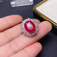 Natural ruby ring, 925 silver exquisite style, best selling quality, classic style