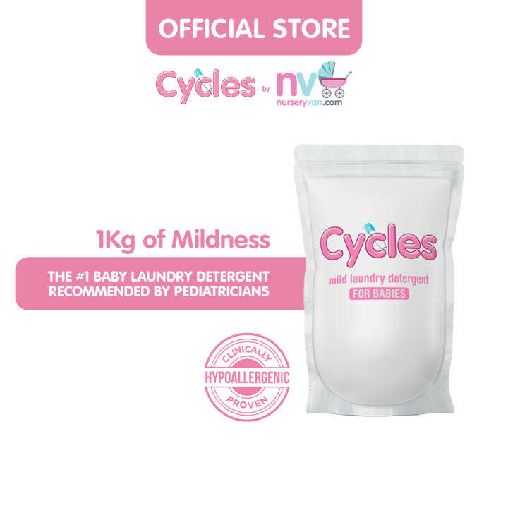 Cycles Earth Friendly Mild Baby Laundry Powder Detergent (Boxfree
