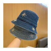 HOT★ใหม่ฤดูใบไม้ร่วงพับได้ Fisherman หมวก Denim หมวกแฟชั่นหญิง Bob หมวก Hip Hop Gorros ผู้หญิง Panama Bucket หมวก