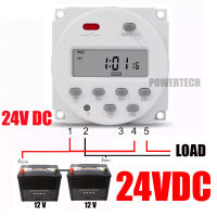 CN101A  12V 24V  220V Digital Timer Switch 7 วันรายสัปดาห์ รีเลย์โ ปรแกรมเมอร์ในตัวมีแบตเตอรี่ ไฟดับไม่ต้องตั้งค่าใหม่