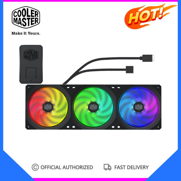 Cooler Master MFX-B2D3-18NPA-R1 SF240 SF360R ARGB 360mm Square Framed ...