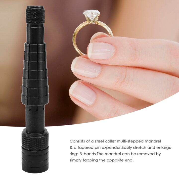 Ring Stretcher Enlarger Expander Mandrel Wedding Band Sizer Jewelry