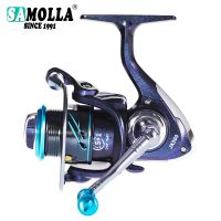 ZZOOI 2023 Dazzle Small Spinning Fishing Reel Coil 8kg Drag 5.2;1 Super Light Waterproof Shallow Spool Stainless Steel Bearing Molinet