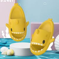 Man Women Shark Slippers Summer Couples Cute Cartoon Sharks Slippers Funny Home Cute Cartoon Sandals for Uni