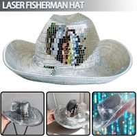 Hat Ball Stunning Mirror Disco Disco Cowboy Hat Mirror