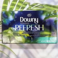 แผ่นหอมอบผ้า ดาวน์นี่ อินฟิวชั่น รีเฟรช Infusions Refresh Dryer Sheets 105, 200 Sheets (Downy®) แผ่นปรับผ้านุ่ม แผ่นอบผ้า Fabric Softener