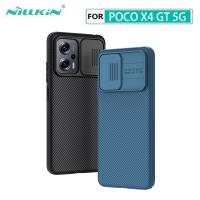 Nillkin เคส Poco X4 GT 5G CamShield กล้องฝาครอบป้องกันเคสสำหรับ Poco X4 GT 5G เคส