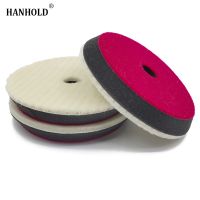 3PCS Wool Polish Pads 5.5Inich 140mm Car Polishing Pad Japan Polishing Disc Light Cutting Waxing Car Polish Pads Car Polisher