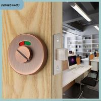 CHENEILANA9S Deadbolt ห้องน้ำสาธารณะ สแตนเลสสตีล ห้องน้ำตัวบ่งชี้ล็อค อุปกรณ์ฮาร์ดแวร์ ประตูพาร์ทิชันล็อค ล็อค