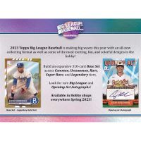 2023 Topps Big League เบสบอล Hobby Limited Signature Collection Card