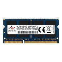 ZVVN 4GB DDR3 1600MHz PC3-12800S 3S4L16C11ZV01 204Pin 16 Chips Blue Notebook RAM Laptop Memory