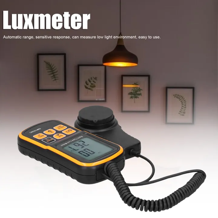 illuminometer-เครื่องวัดแสง0-200-000lx-สำหรับร้านค้าโรงพยาบาลโรงงานโรงเรียน