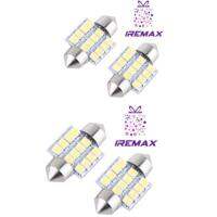 Eco ไฟเพดานรถยนต์LED16Light x 4 หลอด สีขาว 31mm.