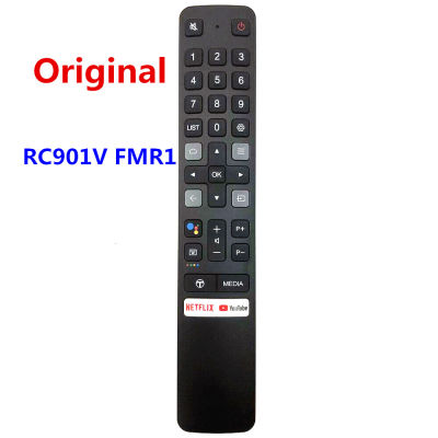 RC901V FMR1 New Original remote For tv tcl Voice LCD LED TV Remote Control Netflix Youtube