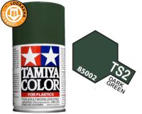 สีเสปรย์กระป๋อง สีเขียวเข้ม Tamiya TS-2 DARK GREEN 100ML