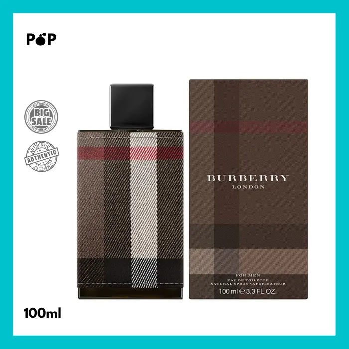 Burberry London Perfume for Men 100ml 100% Authentic Perfume For Men Long  Lasting Scent Fragrance Original Authentic Pabango Panlalaki Eau de  Toilette [ POP Original Perfumes ] | Lazada PH