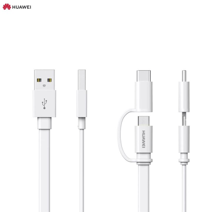 Huawei Ap55S Data Cable White Two In One Cable 1.5M 2-In-1 Cable Micro ...