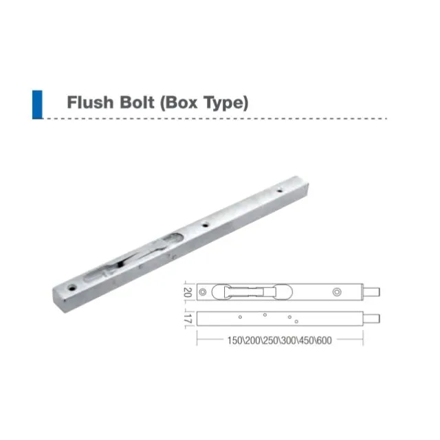 St. Guchi SGDB35606 SUS304 Flush Bolt (Box Type) Lazada