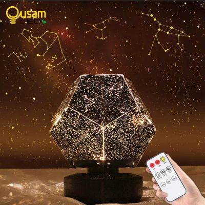 Galaxy Light Projector Nightlights Star Light Space Rechargeable Lamp for Decoration Bedroom Christmas Gift Children Night Light Night Lights