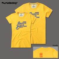 Rudedog เสื้อยืดชาย/หญิง รุ่น Bubble21 สีเหลือง (ราคาต่อตัว)