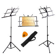 Giá Để Bản Nhạc Sách Nhạc Học Đàn Guitar Gấp Gọn Có Túi Vải Đựng chắc chắn