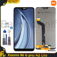 Beyondwolf ของแท้สำหรับ Xiaomi Mi A2 Lite (Redmi 6 Pro) ชิ้นส่วนจอสัมผัสแอลซีดีของเครื่องแปลงดิจิทัลอะไหล่เปลี่ยน LCD M1805D1SG Xiaomi Mi A2 Lite