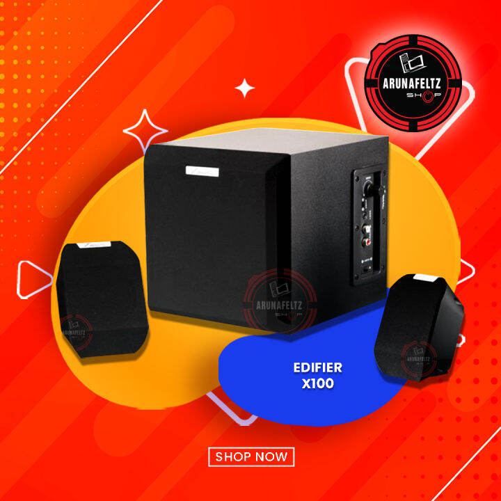 EDIFIER SPEAKER X100 BLACK Lazada PH