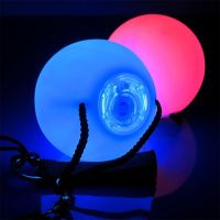 124 Pcs LED POI Thrown Balls Multicolor Ball For Professional Belly Dance Level Hand Props Stage Performance Tools accessories