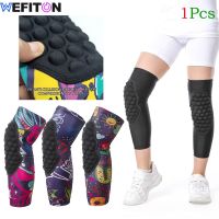 1Pcs Sports Kneepad Honeycomb Kids Child Knee Pads Basketball Gym Knee Protector Braces Support Football Compression Leg Sleeves Supports Braces