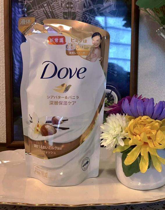 Made in Japan DOVE Body Wash A Faintly Sweet, Soothing of Shea Butter