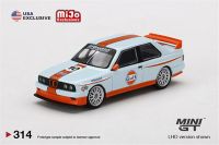 MINI GT 1:64 M3 E30 Gulf LHD USA Blister Packaging MJ Excluisve Diecast Model Car