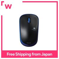 Elecom Mouse Wireless (receiver included) M size 3-button IR sensor power saving blue M-IR07DRBU