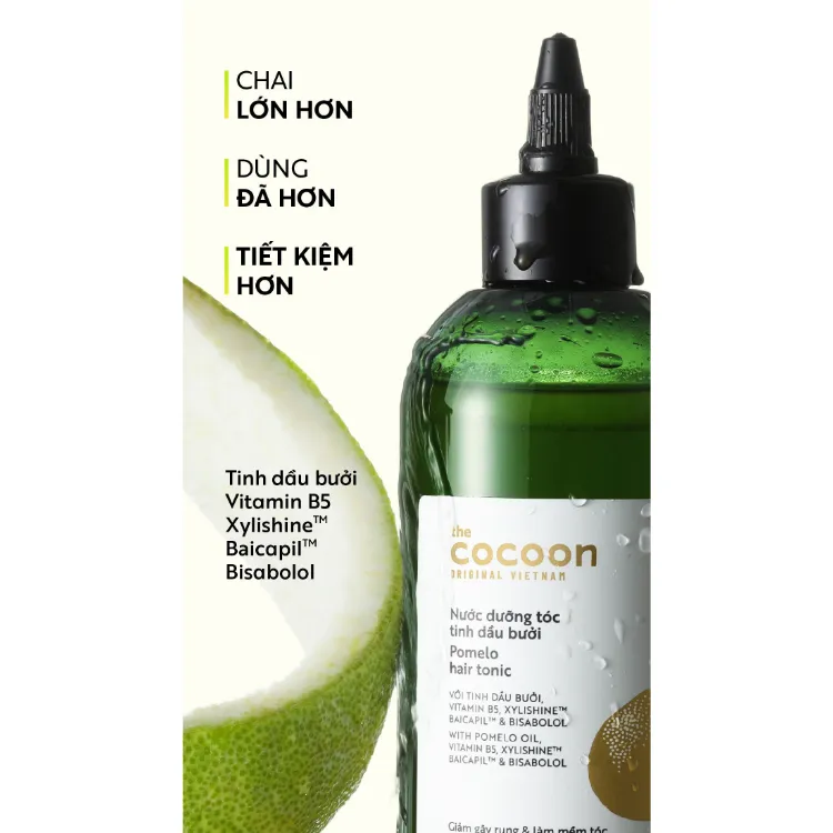 Bigsize - Nước dưỡng tóc tinh dầu bưởi Cocoon - phiên bản nâng cấp 310ml |  Lazada.vn