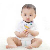 [Free ship] Childrens triangle scarf spring and autumn thin baby bib girl boy version of the square