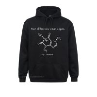 Normal Not All Heroes Wear Capes Funny Caffeine Molecule Sweatshirts Mother Day Hoodies For Men Company Sweatshirts Size Xxs-4Xl