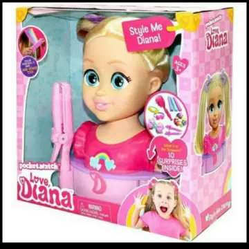 Diana pretend play with Baby Dolls and girl toys 