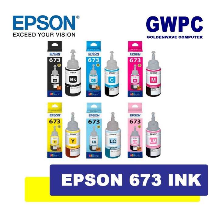 Epson 673 Genuine Ink bottle | Lazada PH