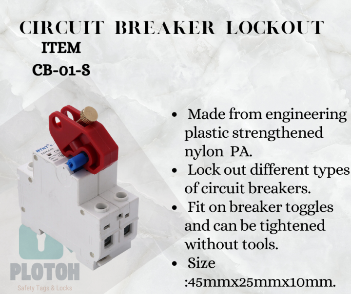 Safety Breaker Log out Tag Out | Lazada PH