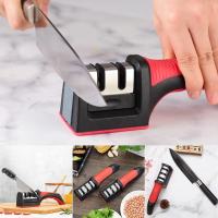 เครื่องลับมีดเอนกประสงค์ รุ่นใหม่ Knife Sharpener พร้อมที่ลับคมกรรไกร ที่ลับมีด เครื่องลับมีด