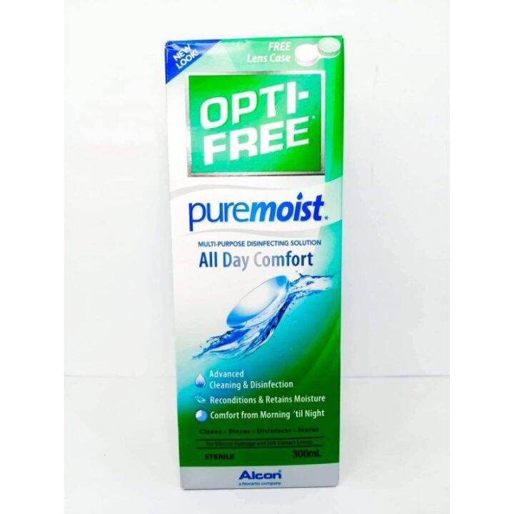 OptiFree Puremoist MultiPurpose Disinfecting Solution for Contact Lens 300ml Lazada PH