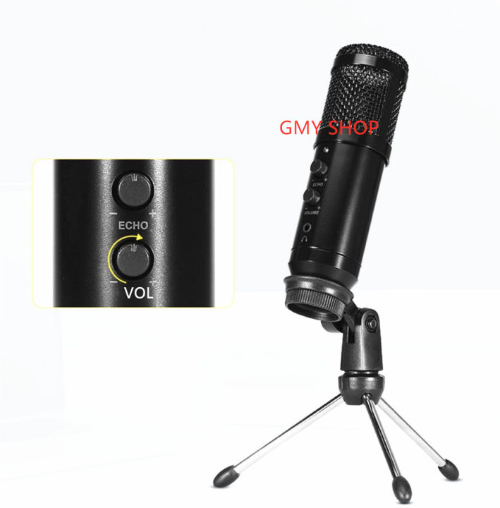 bm999-ไมโครโฟน-condenser-microphone-ไมค์อัดเสียง-ไมค์โครโฟน-พร้อม-ขาตั้งไมค์โครโฟน-และอุปกรณ์เสริม-usb-ไมโครโฟนชุด-192-กิโลเฮิร์ตซ์-24bit