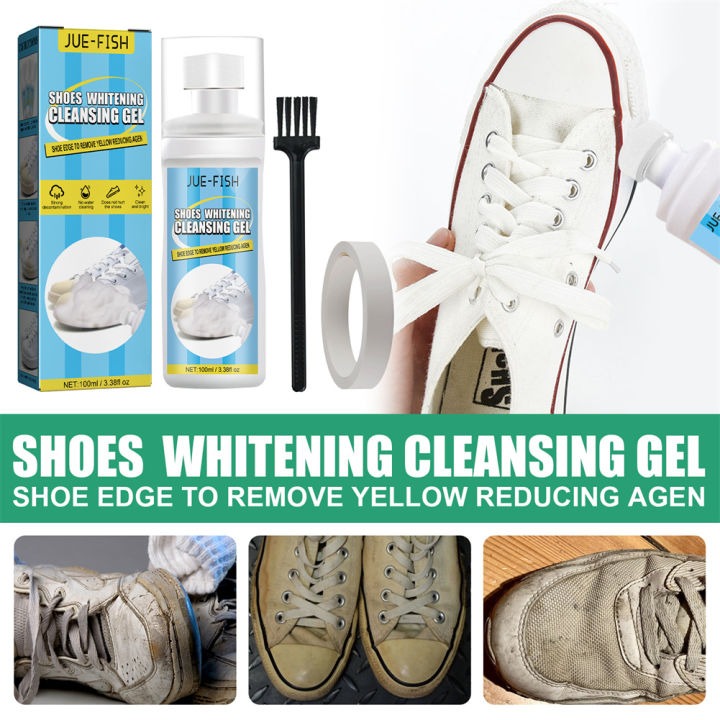 Biling Bling 100ml White Shoes Cleaner Shoes Whitening Cleansing Gel ...