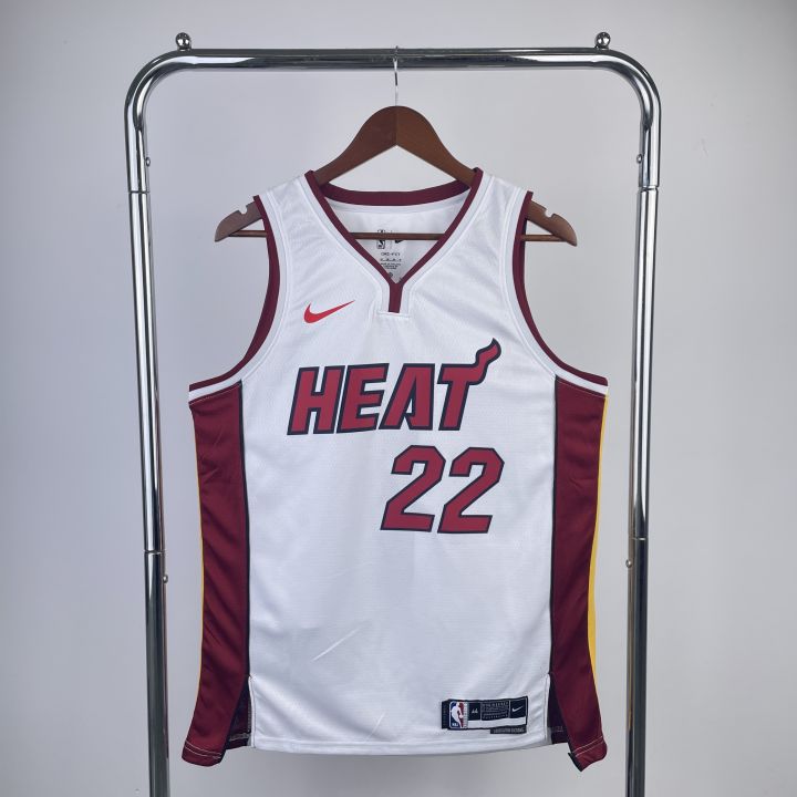 Miami Heat Jordan Statement Edition Swingman Jersey 22 - Red - Bam