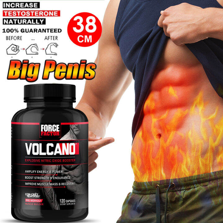 Volcano ก่อนออกกำลังกาย Nitric Oxide Booster ด้วย Creatine Nitric Oxide