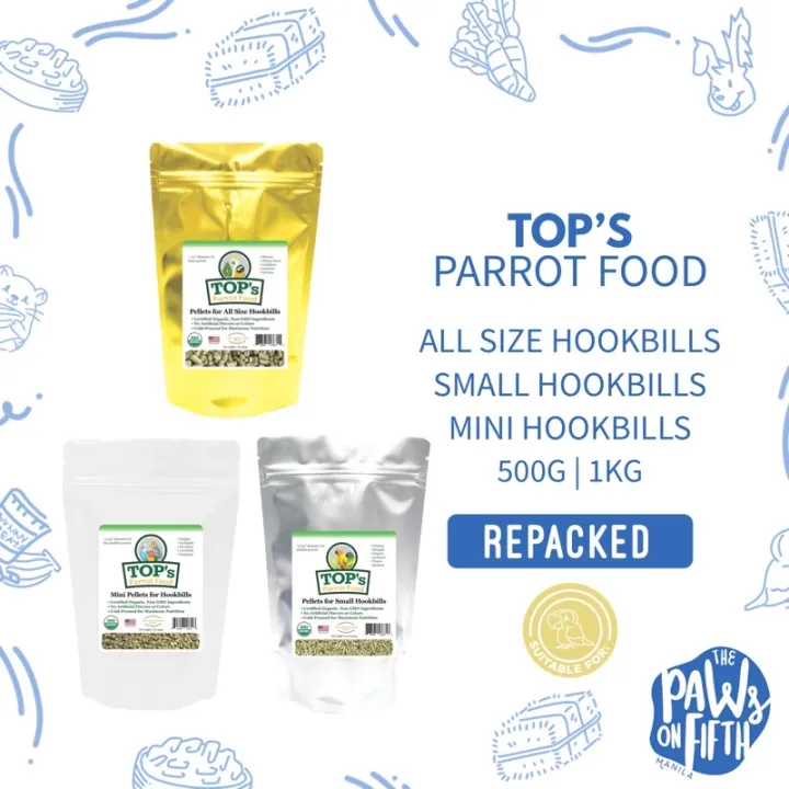 【New】 TOPs Parrot Pellets Lazada PH
