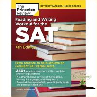 Very pleased. The Princeton Review Reading &amp; Writing Workout for the SAT(4th) [Paperback] หนังสือภาษาอังกฤษมือ1 (ใหม่) พร้อมส่ง